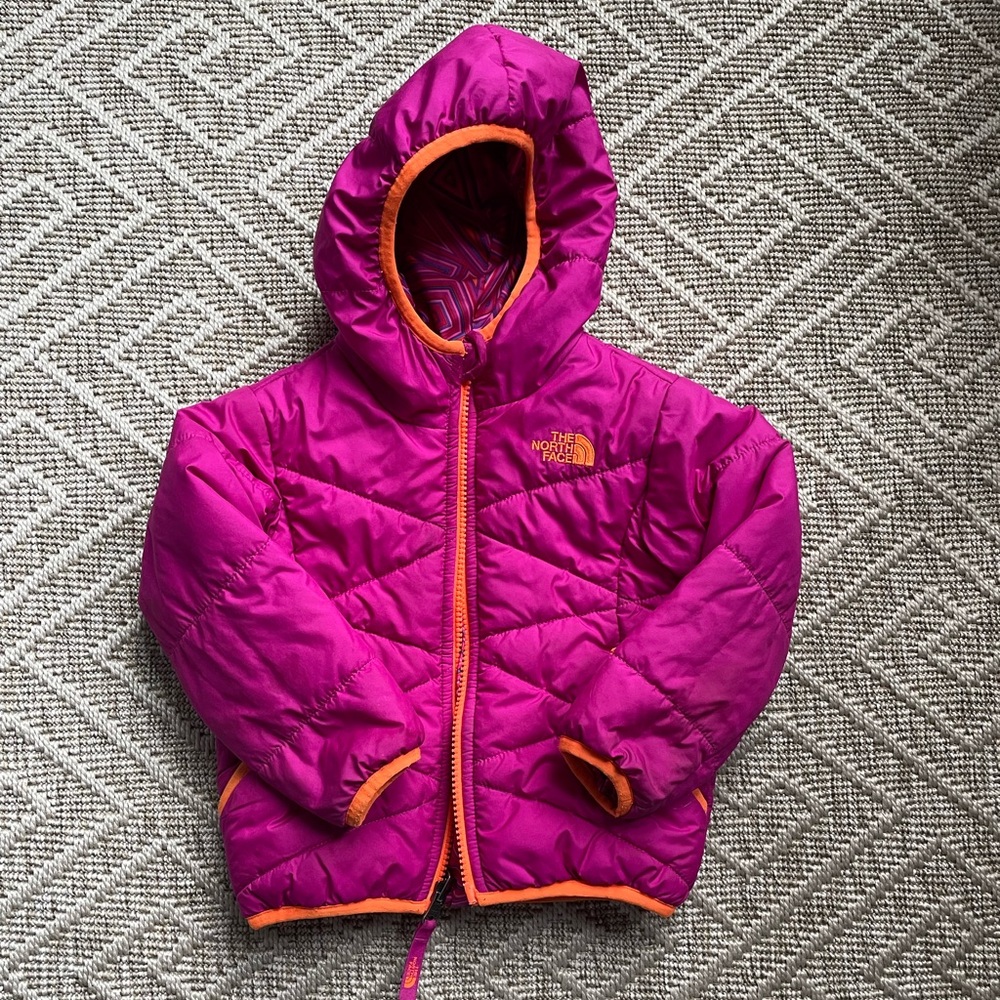 The North Face Reversible Perrito Hooded Jacket - 2T